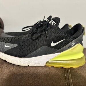 Nike Air Max 270 Black & yellow Mens